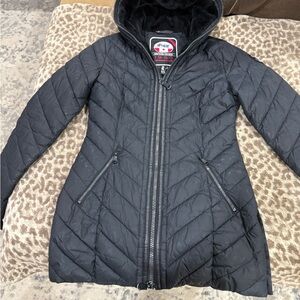 Pajar Women's Dark Quilted Puffer Coat